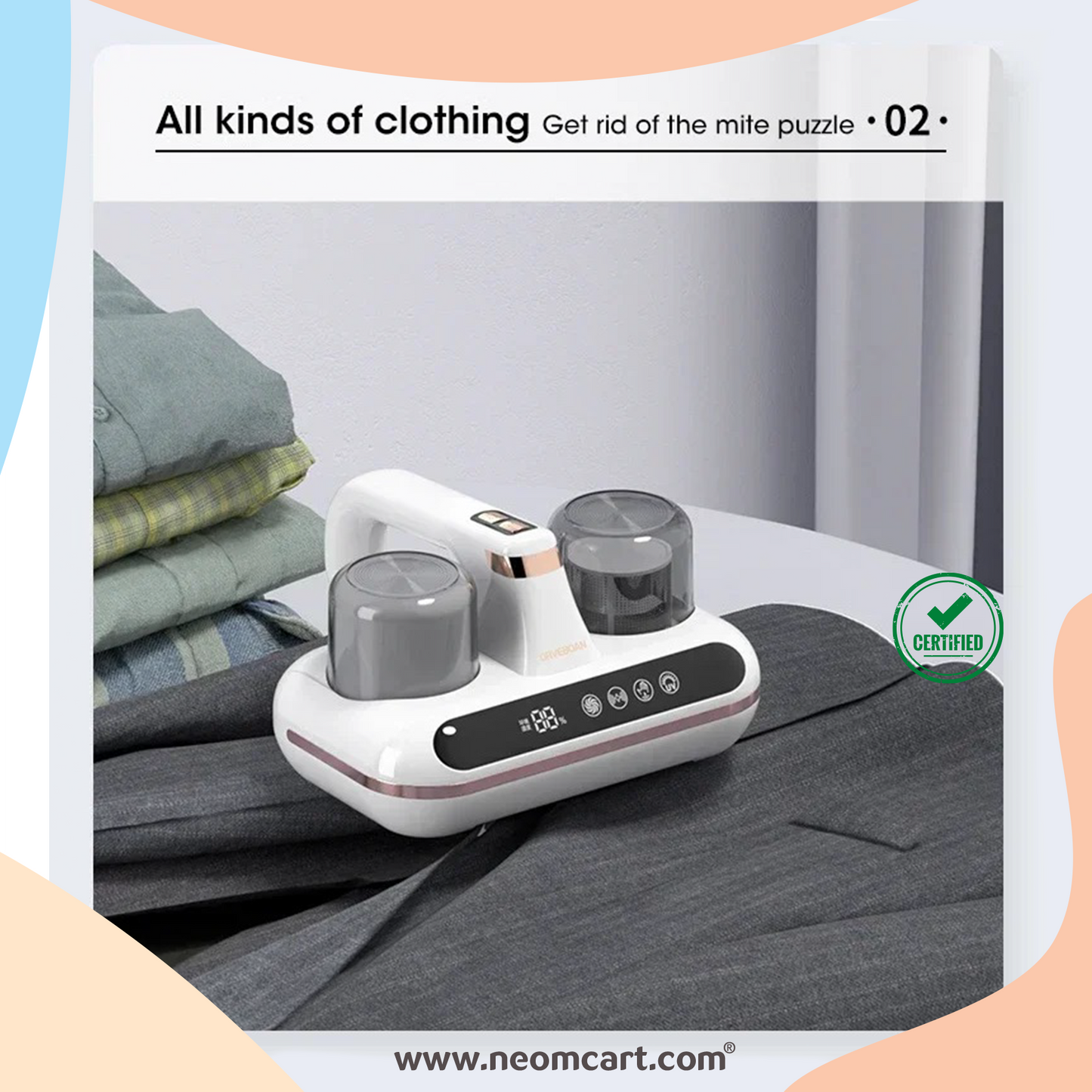 AntiDustMite Pro - جهاز تعقيم للغبار والعث للكنب و الفراش