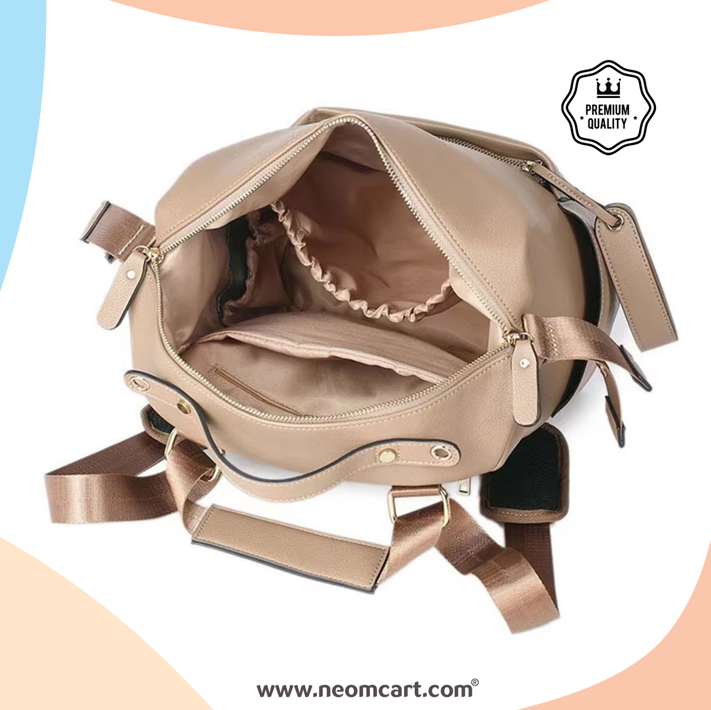 LuxLeather - Lux Leather Mother Baby Bag