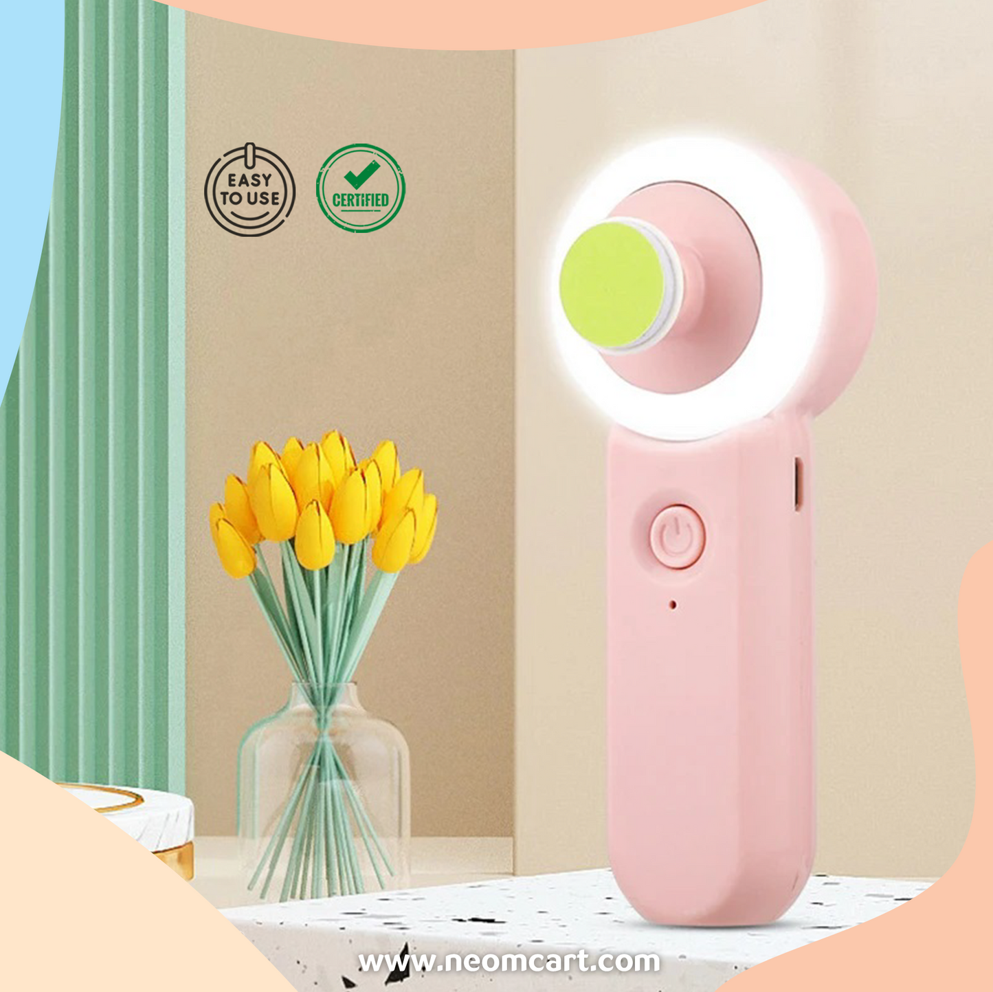 GlowSafe - Rechargeable Baby Nail Grinder