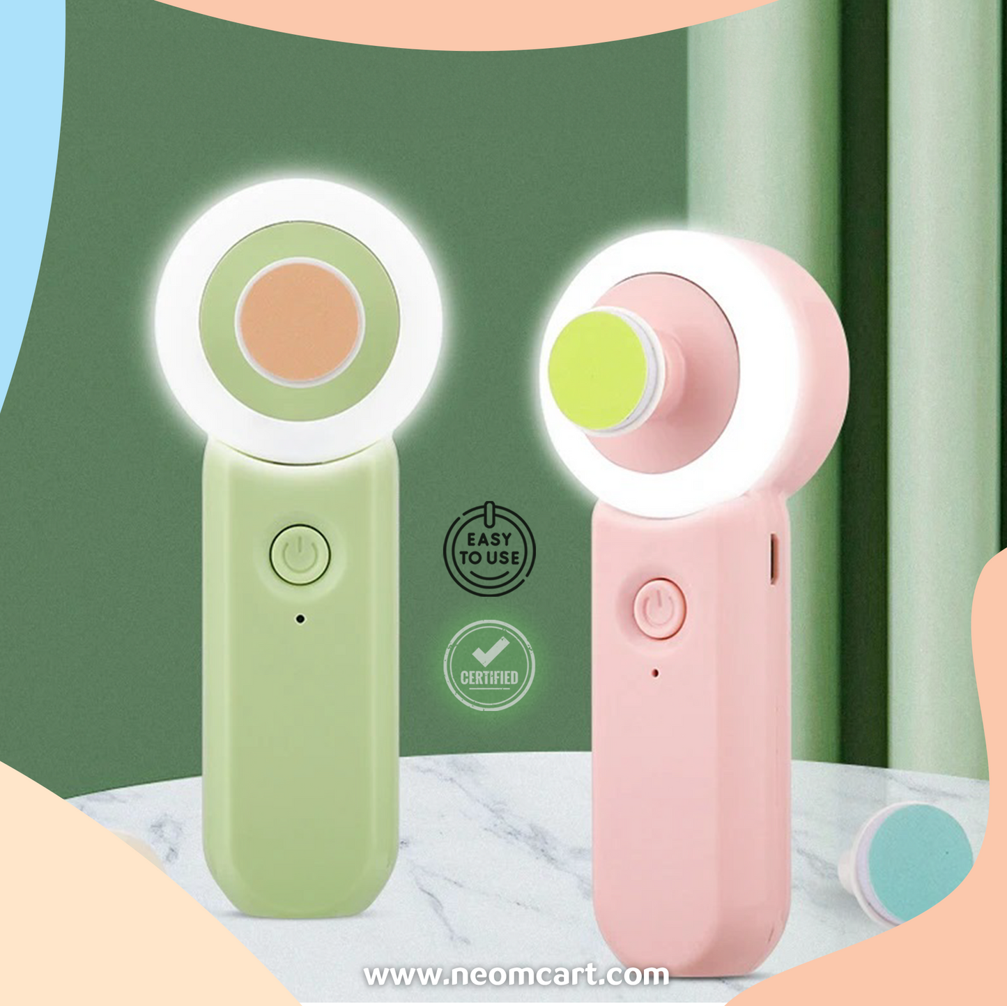 GlowSafe - Rechargeable Baby Nail Grinder