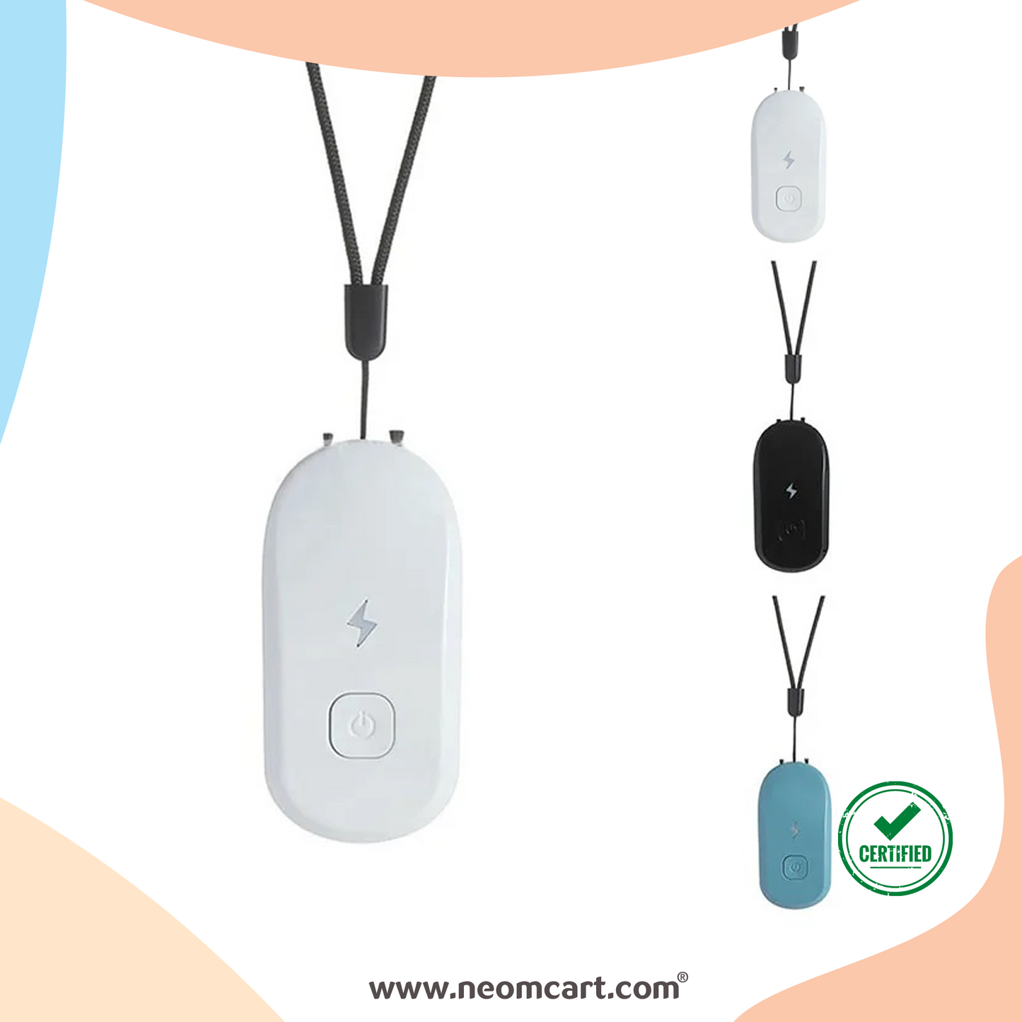 BreathGuard - Necklace Air Purifier (LIVING GREEN)